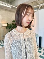 ノエ(noe) ミディアムヘア/デザインカラー/フェイスフレーミング/栄r179