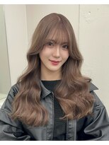 オニキス(ONYX)&nbsp;H01韓国ヘアレイヤーカットベージュケアブリーチダブルカラー