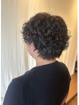 ココカラヘアー ニコ(cococara hair nico)&nbsp;マッシュショート/無造作パーマ/前髪あり