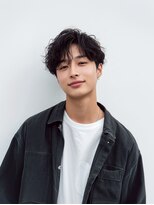 e.m.a プレミアムビューティーサロン 栄駅店(e.m.a PREMIUM BEAUTY SALON)&nbsp;メンズパーマ/イメチェン/外ハネボブ/美髪/ワイドバング/髪型