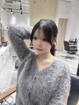 ビューバイネオリーブ 用賀店(Beau'r by neolive)&nbsp;黒髪ボブルフネビージュ小顔ワンレン《用賀》