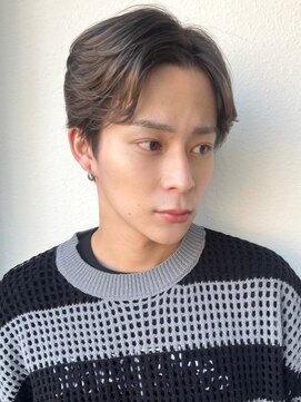 モッズヘア 越谷(mod's hair) フェザーパーマ/センターパート/ニュアンスパーマメンズ/p越谷