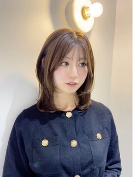 アヴァンス 西田辺(AVANCE.) ミディアムレイヤー/髪質改善/ベージュ【西田辺・阿倍野】