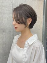 ブラン(Blanc Aoyama)&nbsp;レイヤーカット/顔まわりカット/ブリーチなし/ボブ/ショート
