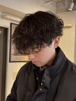 ルイ 京都烏丸店(Loui)&nbsp;マッシュ×波巻きパーマ
