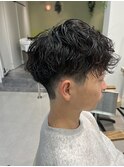 フェードパーマ