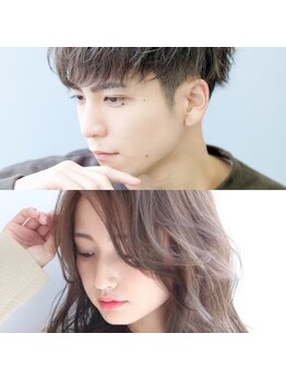 ヘアースタジオ ハーフバック 高尾店(HAIR STUDIO HALF BACKS×１/2)の写真/『カット+フルカラー+Tr￥6900』他にもお得なクーポン多数掲載☆幅広い世代のお客様から愛されるサロン!