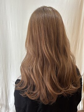 ココカラヘアー ニコ(cococara hair nico) ミルクティーベージュ/ブリーチカラー