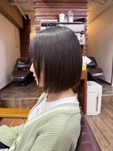 トコラソ セカンド 松戸(tocolaso second) 切りっぱなしボブ