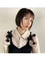 バロウ(BURROW)&nbsp;ストレート　髪質改善　ボブ　《木村茉那美　21》