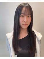 ヘアポジション 十文字店 HAIR Position ナチュラルストレート