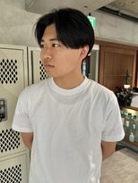 ハイプ マン 藤沢(HYPE MAN)&nbsp;フェザーパーマ毛流れパーマセンターパートニュアンス眉カット