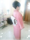 着付け、ヘアーセット