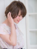 オーブ ヘアー ガーデン 渋谷店(AUBE HAIR garden)&nbsp;無造作☆ふんわりカジュアルボブ