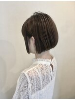 アルタイル ヘア デザイン(ALTAIR HAIR DESIGN) 【横向き姿】サファイアアッシュグレイ　ボブ