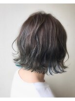 セルカ 高田馬場(CERCA)&nbsp;ハイライトグレージュ&MIXブルーインナーカラー[CERCA高田馬場]