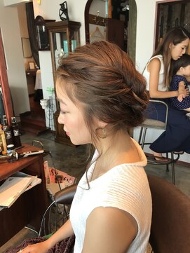 ロテヘアーネイル(rote hair nail) ヘアセット