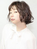 ヴォロンテ(volonte)&nbsp;ショートボブ/フェザーボブ/ショコラグレージュ/ウェーブ/20代