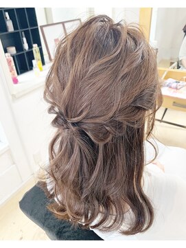 アンフィドットドゥルドゥ(AnFye.dueldo) [AnFye.dueldo]大人ハーフアップ