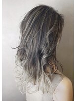 ヘアサロンエム 渋谷店(HAIR SALON M) デザインカラー/厚めバング/ローライト/スリークボブ