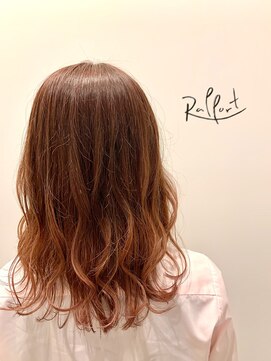 ラポール(Rapport) コーラルピンク×グラデーション