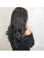 ループ(LOOP) スジ感☆ハイライト ベースカラー暗め