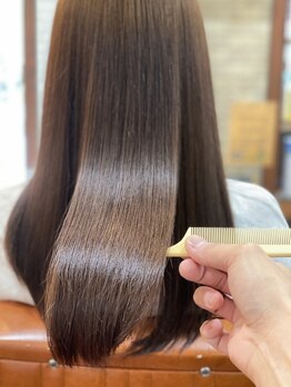 ヘアーカルチャー 小倉台店 HAIR CULTUREの写真/傷んだ髪を根本から髪質改善。カラー、縮毛矯正と合わせても続けるたびに栄養補給。ウル艶髪へ導きます