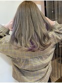 インナーカラー×パープル