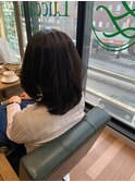 6月　ミディアムカールスタイル　ルッカランスRIE