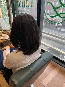 ルッカランス 王子店(Lucca Lance) 6月　ミディアムカールスタイル　ルッカランスRIE