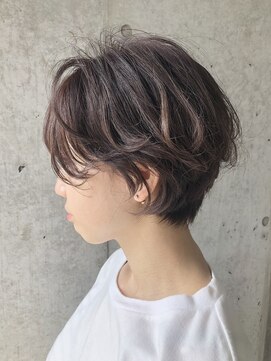 ソファ(sofa) ピンクアッシュ×ニュアンスパーマ