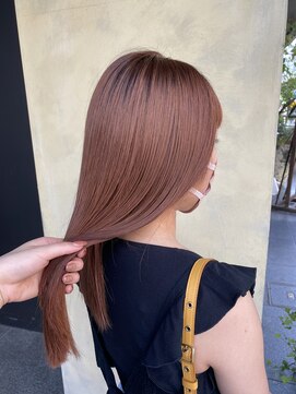 ゼスト フィーノ(ZEST fino) 【ZEST立川 橋本姫奈】オレンジブラウングラデーションカラー