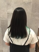 ユニックス ララポート豊洲店(UNIX Salon&Spa)&nbsp;ハイトーン/暗髪/ブリーチ/ダブルカラー/10代/20代/韓国