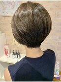 30代.40代.50代/大人ショート/小顔みせ/ショートボブ/透明感