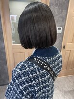 フォンド 津田沼(fond.)&nbsp;大人かわいい艶ボブ×オリーブグレージュ