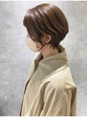 丸みショートボブ