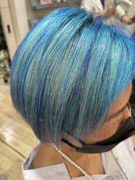 ルシードスタイル　ムースユイット(LUCIDO STYLE mousse8) ターコイズカラー