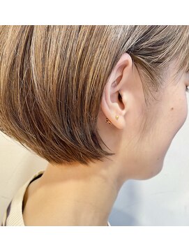 ラウンジ モリオ イケブクロ(Lounge MORIO Ikebukuro) 【morio池袋】襟足おさまるミニボブ○