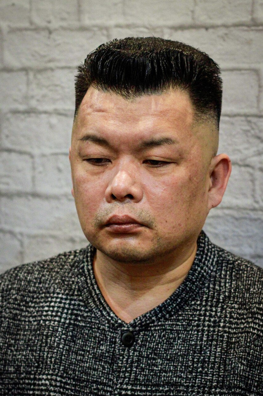 ハイフェード×パンチパーマ：L178730543｜銀座マツナガ 新宿野村ビル店