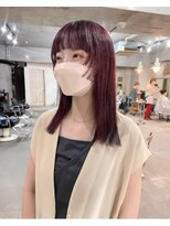 ケイト(kate) 【kate 大宮】カシスラベンダー×顔まわりザクザク