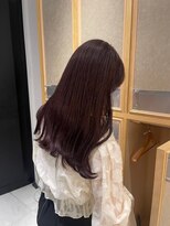 ヘアサロン ガリカ 表参道(hair salon Gallica) 【mami】ブリーチなしダブルカラー/ラベンダーココア