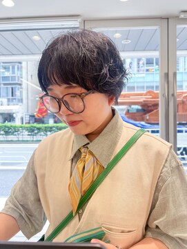 ガーデンヨコハマエスト(GARDEN YOKOHAMA est) イメチェン　パーマスタイル　ショート