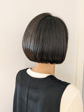 縮毛矯正　ボブ