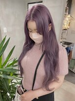 レニア オオサカ(ReniA osaka)&nbsp;パープルラベンダーカラーシールエクステ70枚