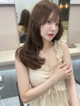 リリー(Lilley) 韓国ヘア×顔まわりカット×レイヤーカット