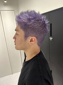 アプローズ(APPLAUSE) メンズパープルカラー