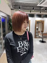 アドア 横浜(ADORE)&nbsp;【ADORE横浜】ピンクベージュ×ボブ