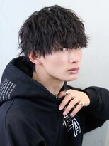 ザ サードヘアー 津田沼 annex(THE 3rd HAIR)&nbsp;ツイスパ　波巻きパーマ　刈り上げマッシュ［津田沼駅/メンズ］