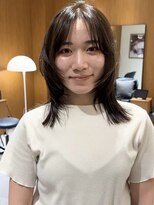 ヤイエ 青山店(yiye)&nbsp;レイヤーカット/レイヤー/姫カット/ウルフ/ウルフヘア