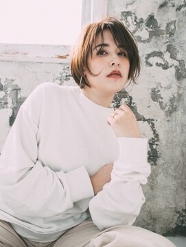 スタリー(Starry) 大人人気ひし形ショートボブ/20代/30代/40代/ハレマチ通り